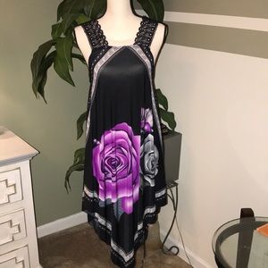 Woman’s lace strapped summer dress.  One size fits most.